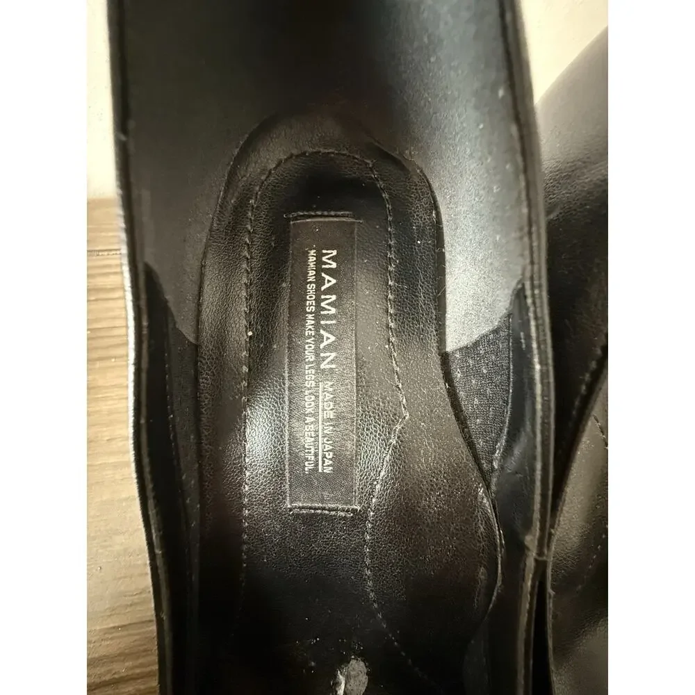 Mamian black pumps